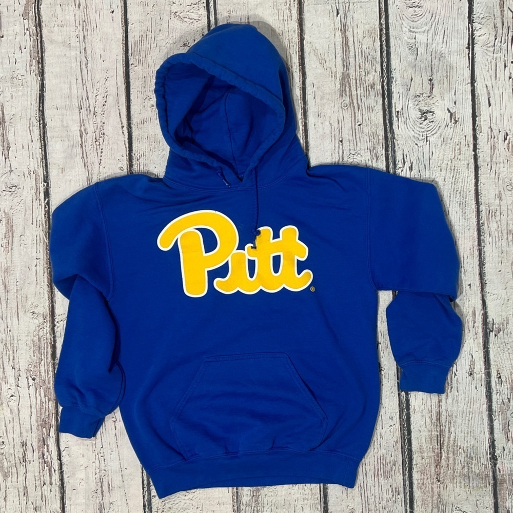 Pittsburgh Panthers Pitt Blue College Hoodie Pullover College Sweatshirt